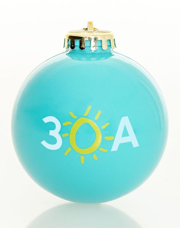 30A Christmas Ornament - Aqua | 30A Gear