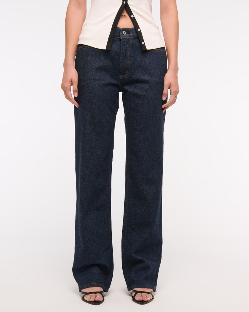 Women's Low Rise Baggy Jean | Women's Bottoms | Abercrombie.com | Abercrombie & Fitch (US)