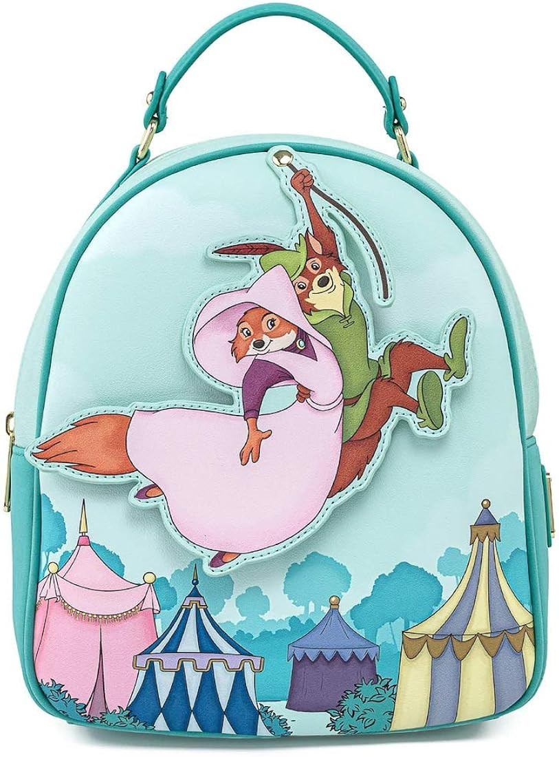 Loungefly Disney Robin Hood Rescues Maid Marian Womens Double Strap Shoulder Bag Purse | Amazon (US)