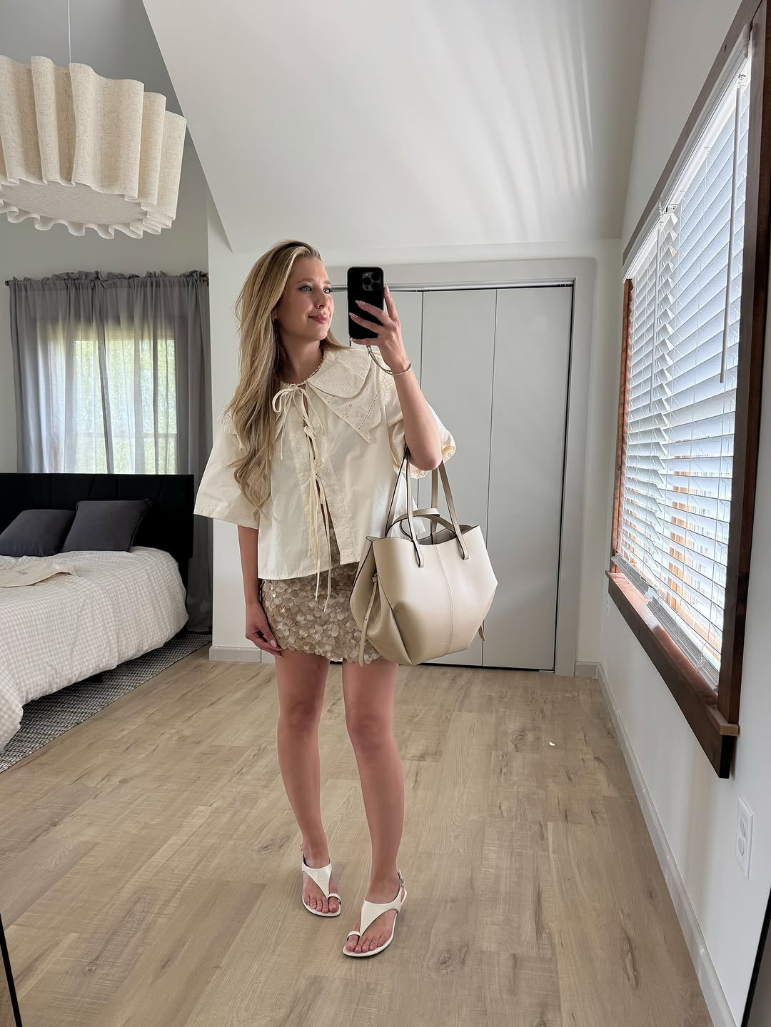 Linen perfection. This crisp white button-down is styled with matching linen shorts, a rich cognac leather belt, and an artisan woven bucket bag for a timeless summer aesthetic. #WhiteLinen #LinenStyle #LTKholiday 

 #LTKdayinmylife #LTKgrwm #LTKootd