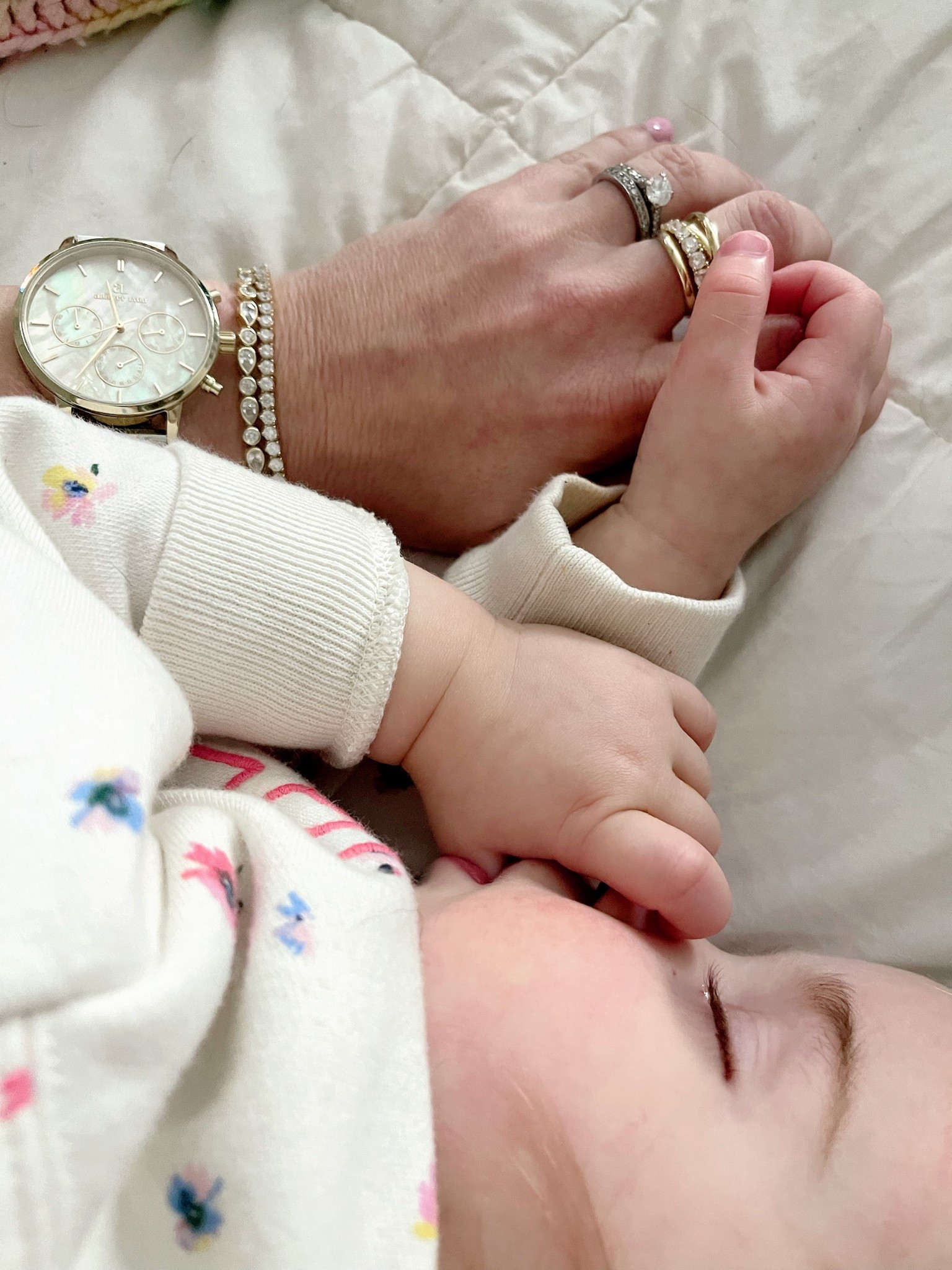 ASHLEYBA for 10% off all Melinda Maria orders — including my go-to gold and diamond rings and tennis bracelets you see here ✨💛💍

This sweet moment captures more than just a nap — it’s the little things we carry close. I’m wearing my engraved Abbott Lyon watch, a timeless piece that’s both personal and polished ⌚️💖. Stacked with Melinda Maria tennis bracelets and stackable rings, this is the jewelry I reach for daily — elegant, meaningful, and mom-life durable 💎✨

Melinda Maria pieces layer beautifully and make thoughtful gifts, too. Whether you’re dressing up or enjoying quiet moments like this, they add a bit of sparkle to everyday motherhood 🤍👶

Melinda Maria jewelry, stackable diamond rings, gold tennis bracelets, engraved watch for moms, Abbott Lyon watch, meaningful mom jewelry, everyday jewelry stack, sentimental mom style, classic mom accessories, LTK jewelry favorites

Use code ASHLEYBA at checkout for 10% off all Melinda Maria jewelry 💫


#LTKSaleAlert #LTKFindsUnder100 #LTKFindsUnder50