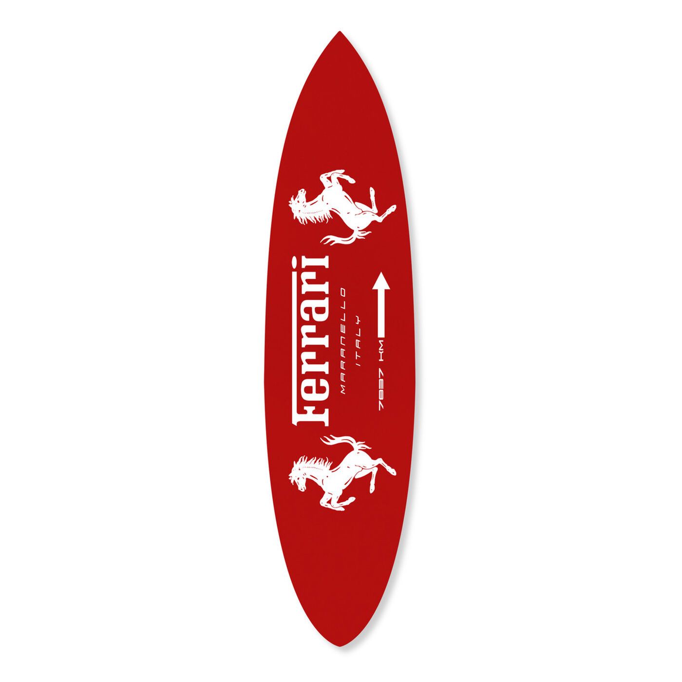 Cavalleria Rossa Road Sign Surfboard | Sports and Teams Wall Art by The Oliver Gal | Oliver Gal