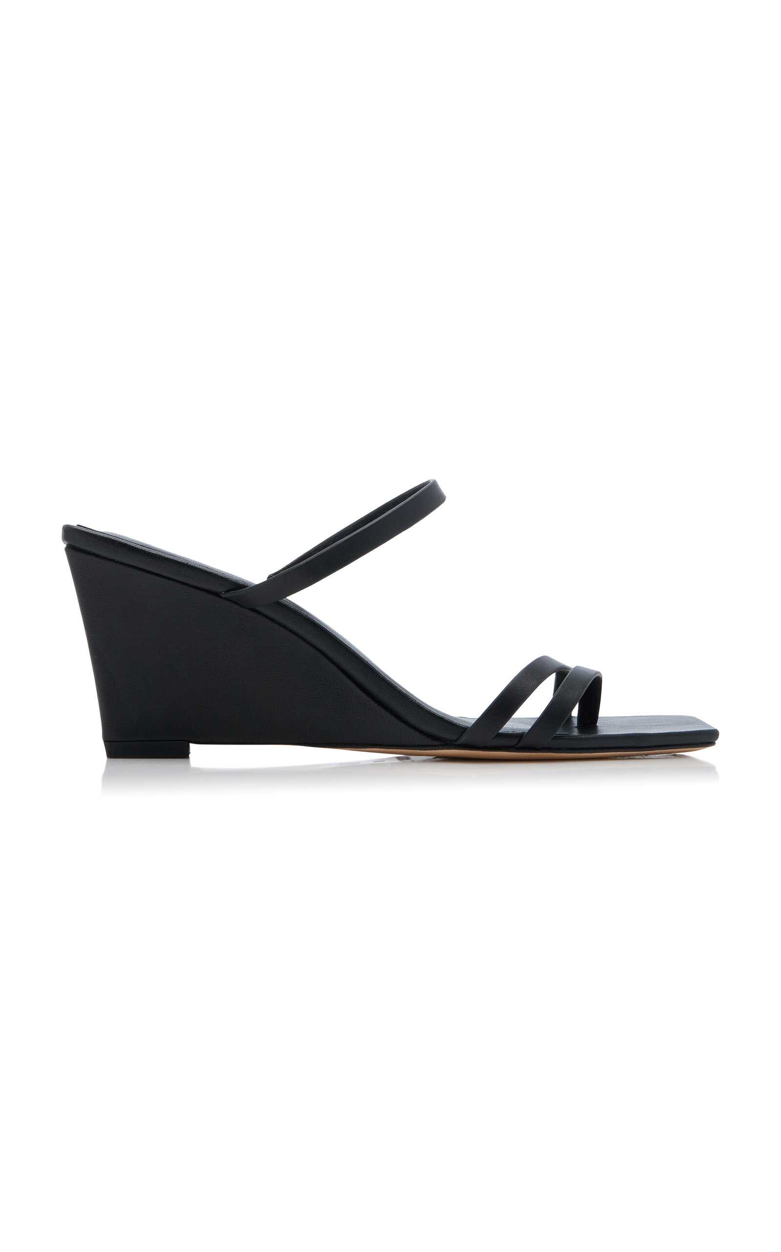 Leather Wedge Sandals | Moda Operandi (Global)