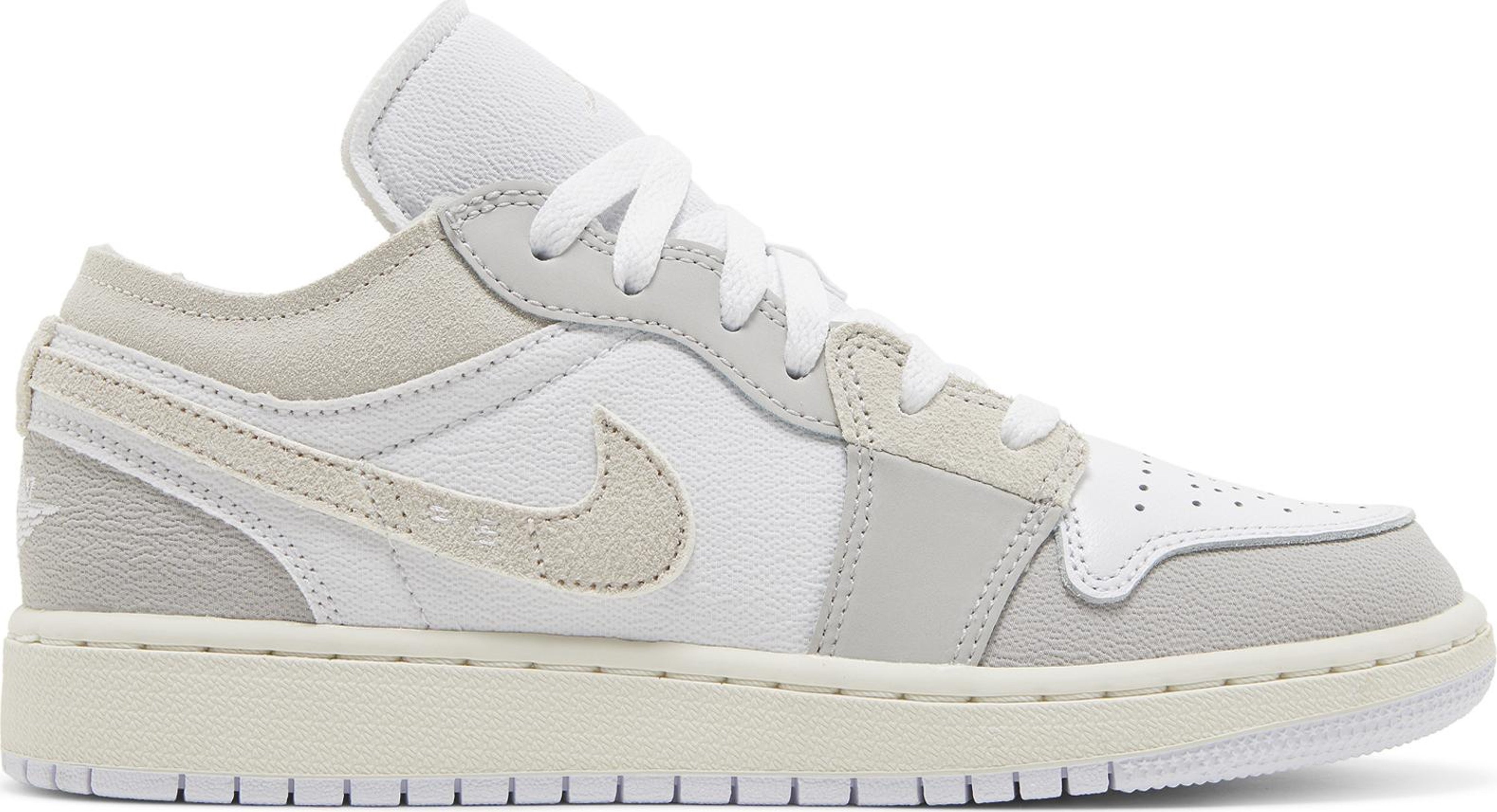 Air Jordan 1 Low SE Craft GS 'Inside Out - Tech Grey' | GOAT