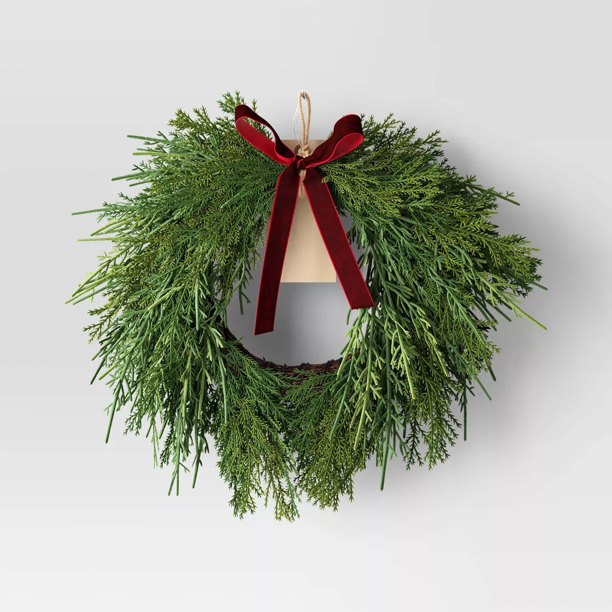 Christmas Draping Cedar Mini Wreath - Room Essentials™ | Target