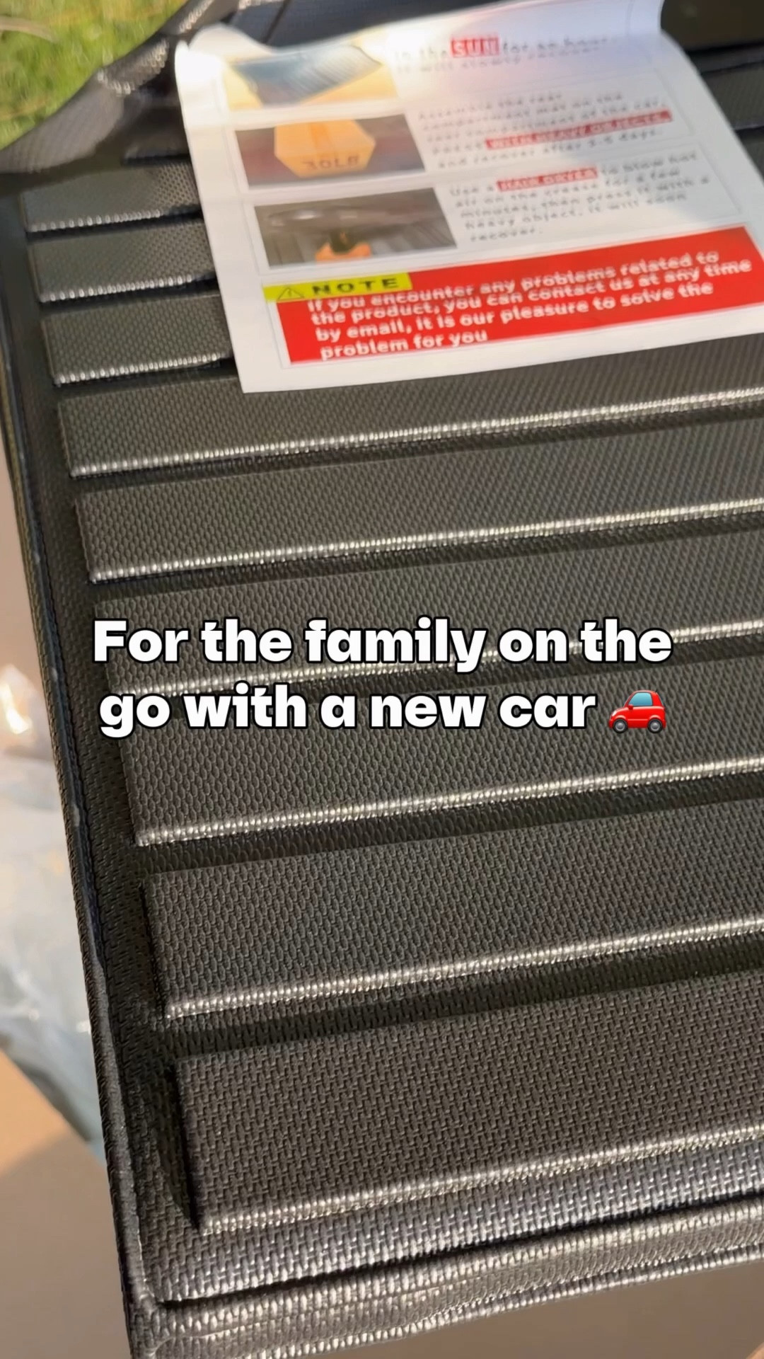 If you’ve got kids, sports gear, groceries, or just LIFE happening in your car… this is your sign 🙌

These custom-fit cargo mats are a total game changer for my SUV 🚗✨ 
they cover EVERYTHING—including the backrests—so no more worrying about spills, dirt, or messes ruining the interior.

Waterproof, super easy to clean, and they actually look sleek (not bulky or cheap 👏). Just wipe and go = mom win 💯

Honestly one of those upgrades you don’t realize you needed until you have it… and now I won’t go without it 🙌

#amazonfinds #carorganization #momlifehacks #suvlife #amazonmusthaves #cleanmom #caressentials #momapproved #carupgrade #organizedlife

#LTKTravel #LTKmomlife #LTKMothersDay