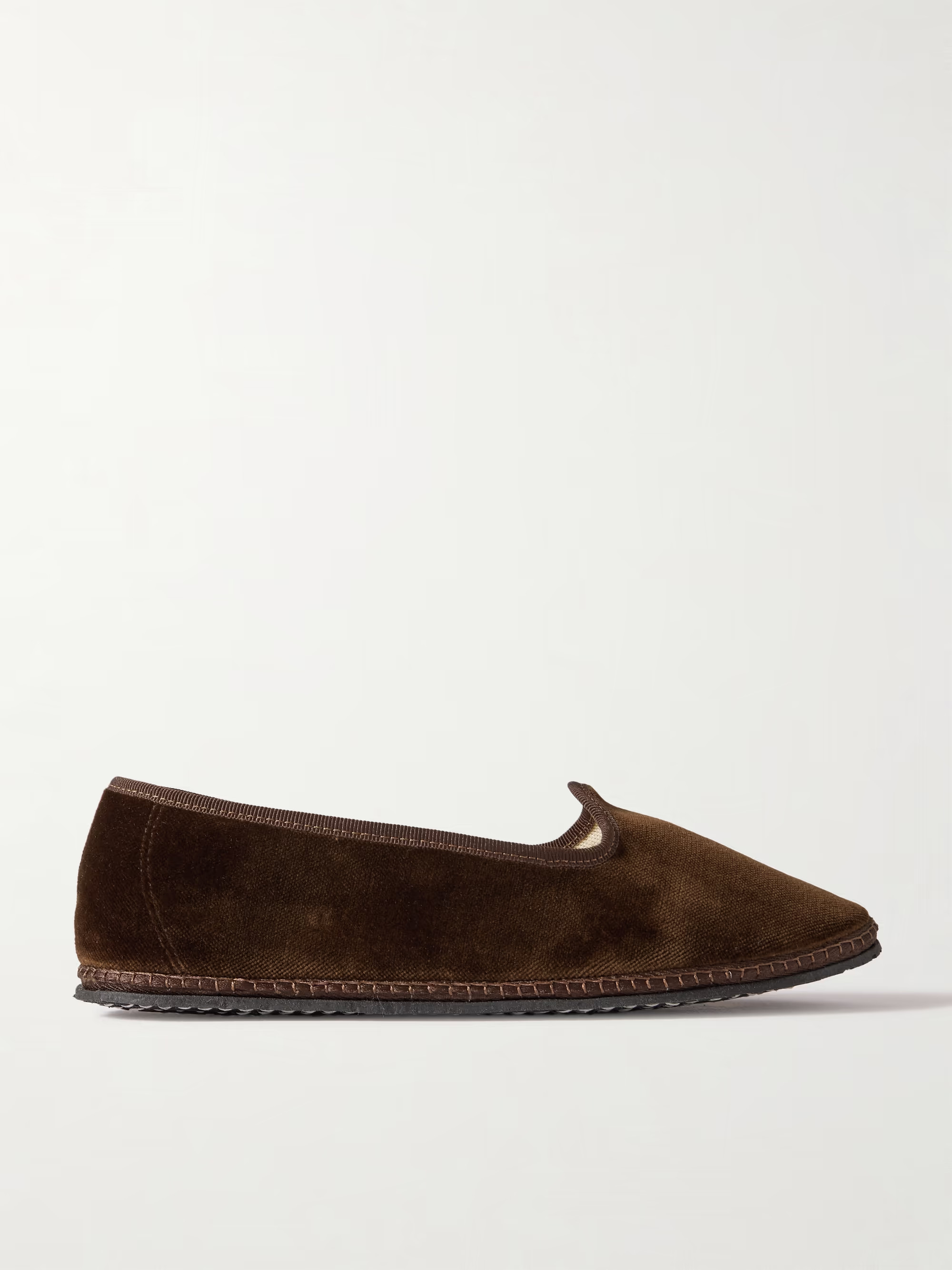Velvet slippers | NET-A-PORTER (US)