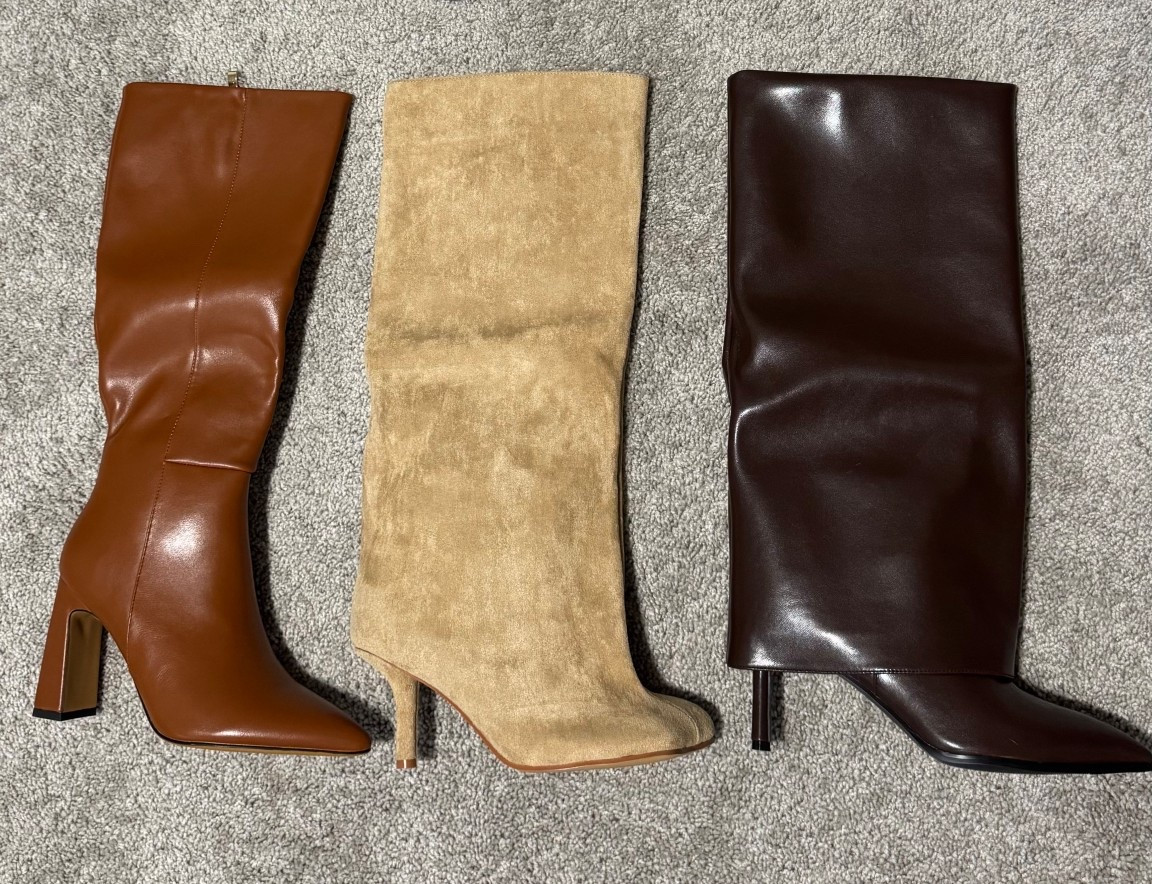 My current boot obsessions! 

Fall boots, low heel boots, wide calf boots

#LTKStyleTip #LTKSeasonal