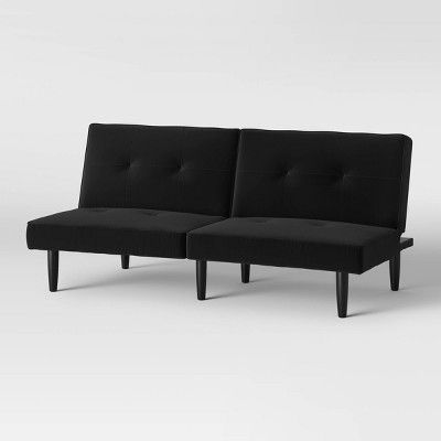 Futon Sofa Black - Room Essentials™ | Target