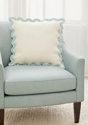 Crown & Ivy™ Society Social x Crown & Ivy™ The Amelia Wavy Pillow | Belk