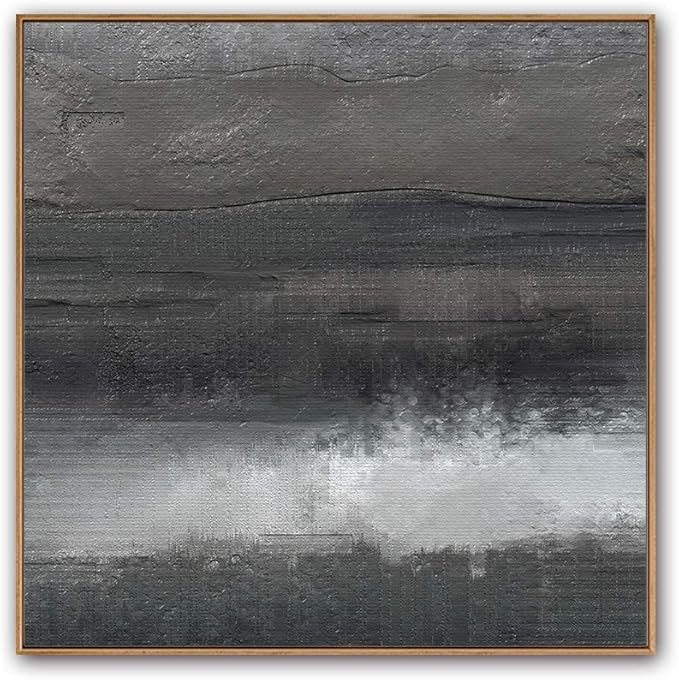 SIGNWIN Framed Canvas Wall Art Abstract Circle Canvas Prints Home Artwork Decoration for Living R... | Amazon (US)