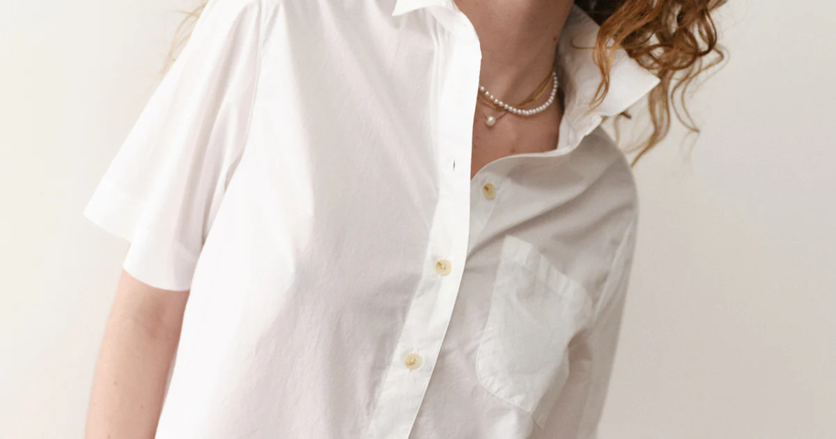 Bonnie Poplin Shirt | Marine Layer