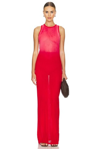 COTTON CITIZEN x REVOLVE Rio Maxi Dress in Cherry Cast from Revolve.com | Revolve Clothing (Global)