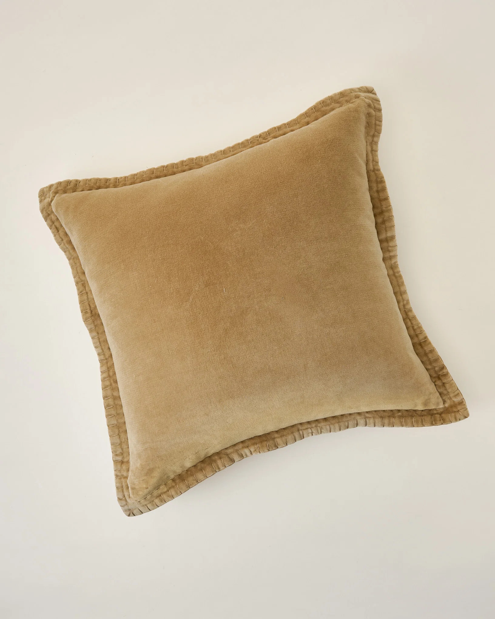 Townes Wheat Velvet Pillow | Magnolia