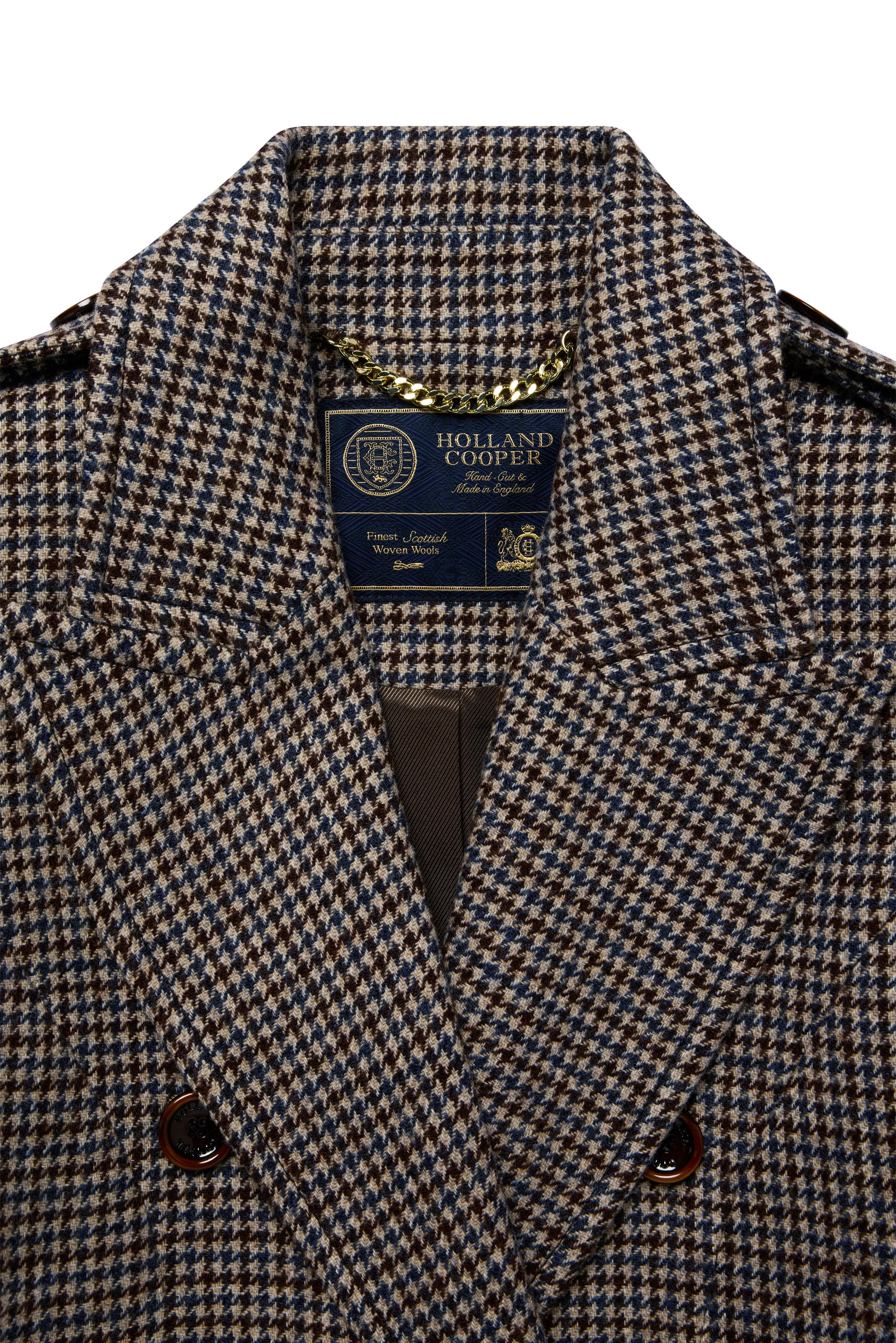 The Great Coat (Chatsworth Tweed) | Holland Cooper