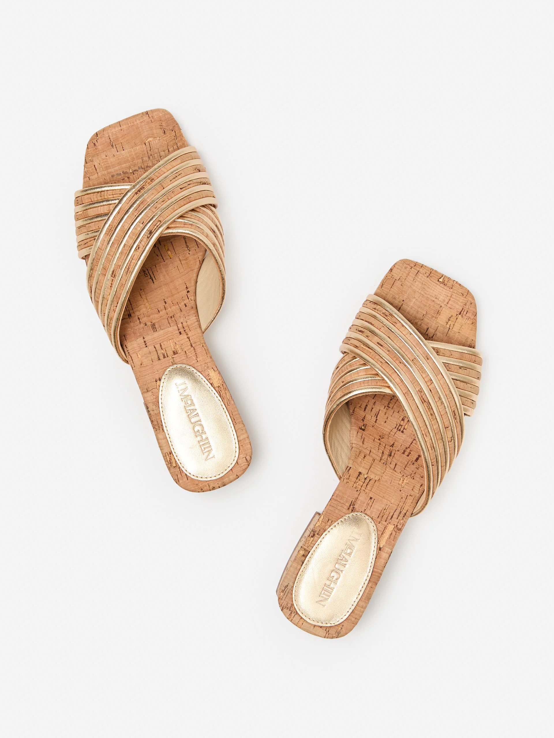 Raquel Cork Sandals | J.McLaughlin