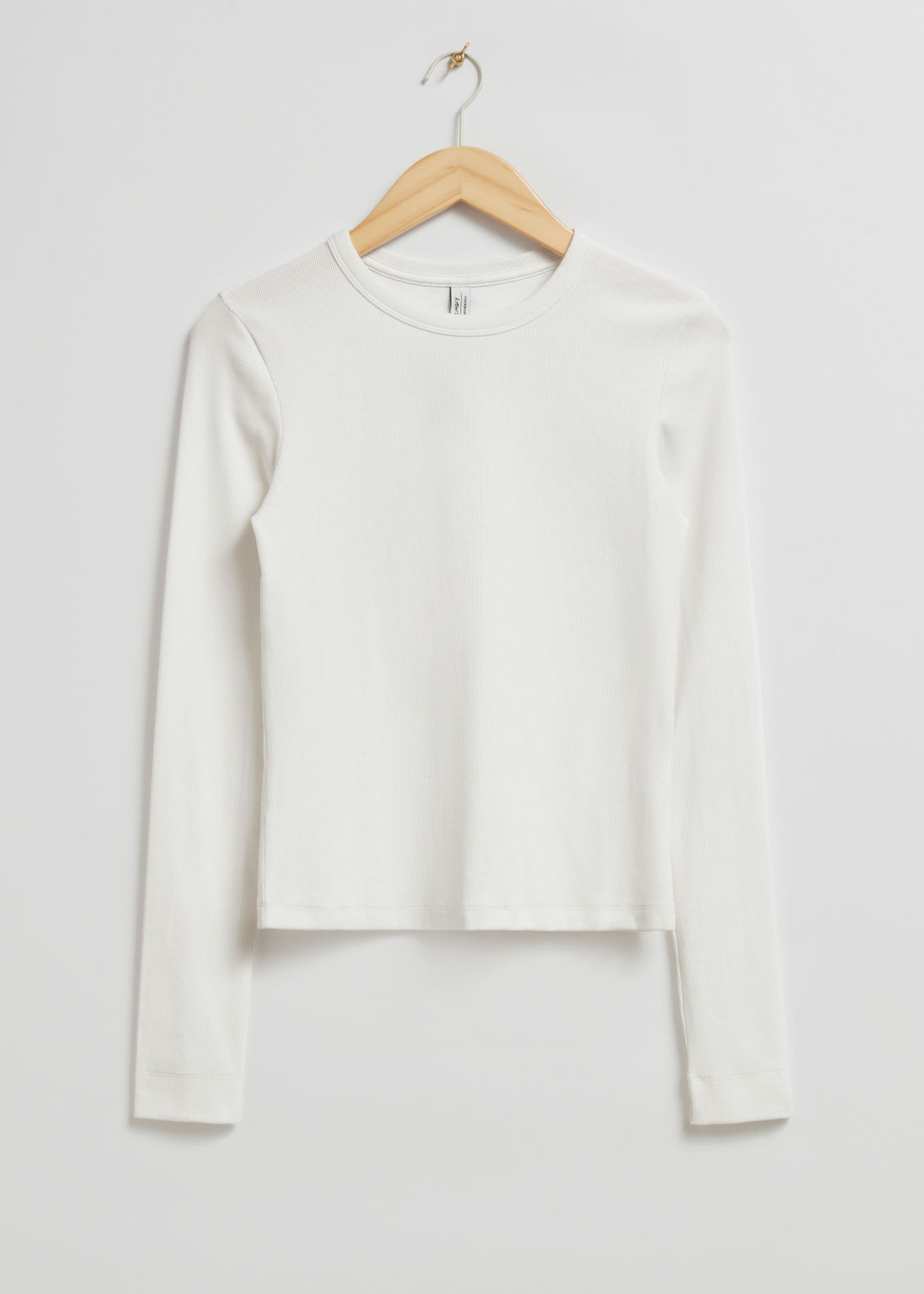 Ribbed Top - White | & Other Stories (EU + UK)
