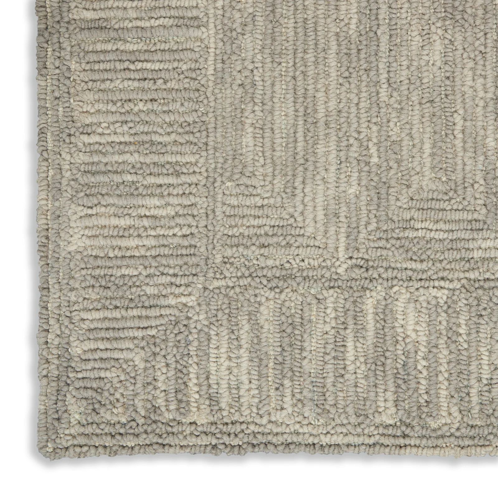 Jordy Handmade Wool Gray Rug | Wayfair North America