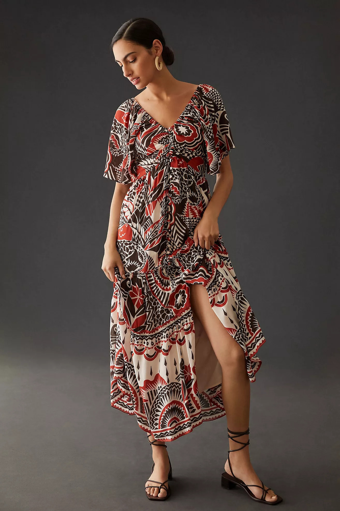 Tiered Maxi Dress | Anthropologie (US)