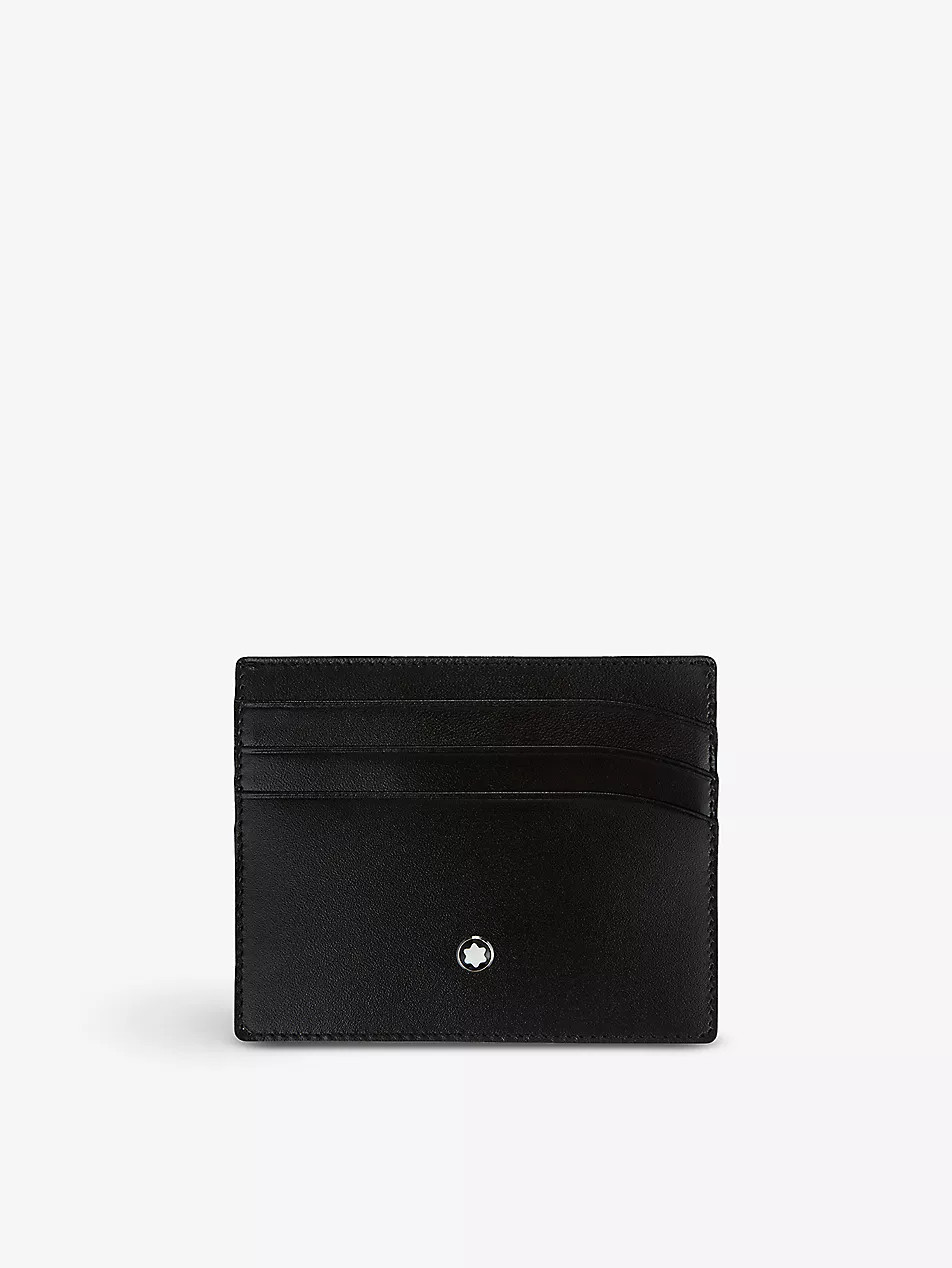MONTBLANC Meisterstück pocket card holder | Selfridges