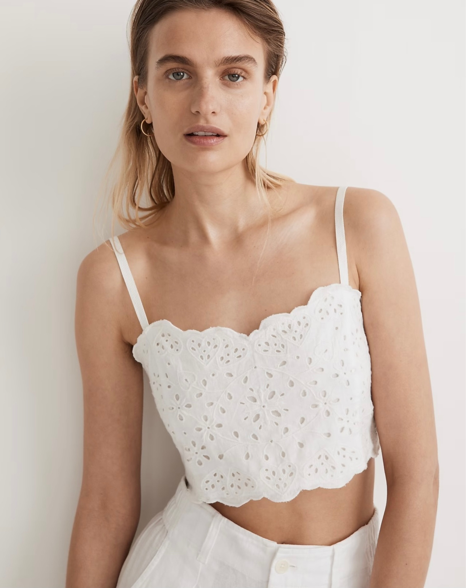 A beautiful eyelet top

Spring fashion, eyelet top, white top, fashion, style, ModCloth, spaghetti strap

#LTKSeasonal #LTKunder100 #LTKFind