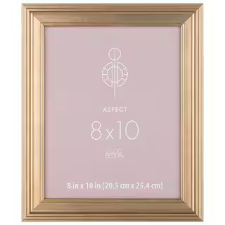 Gold Wide 8" x 10" Frame, Aspect by Studio Décor®Item # 10639143Add to listShareShareLove this ... | Michaels Stores