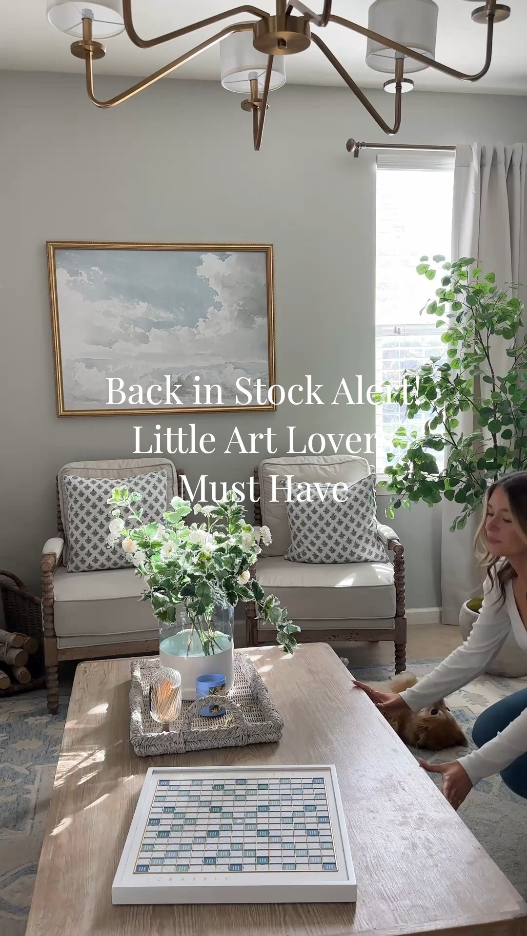 Back in Stock Alert!! 
This cute art cart is back in stock. Great for holding all of your kiddos are supplies or letting their imagination run wild playing school at home. 
It was easy to put together & the scalloped trim was the perfect detail. 

#LTKHome #LTKKids