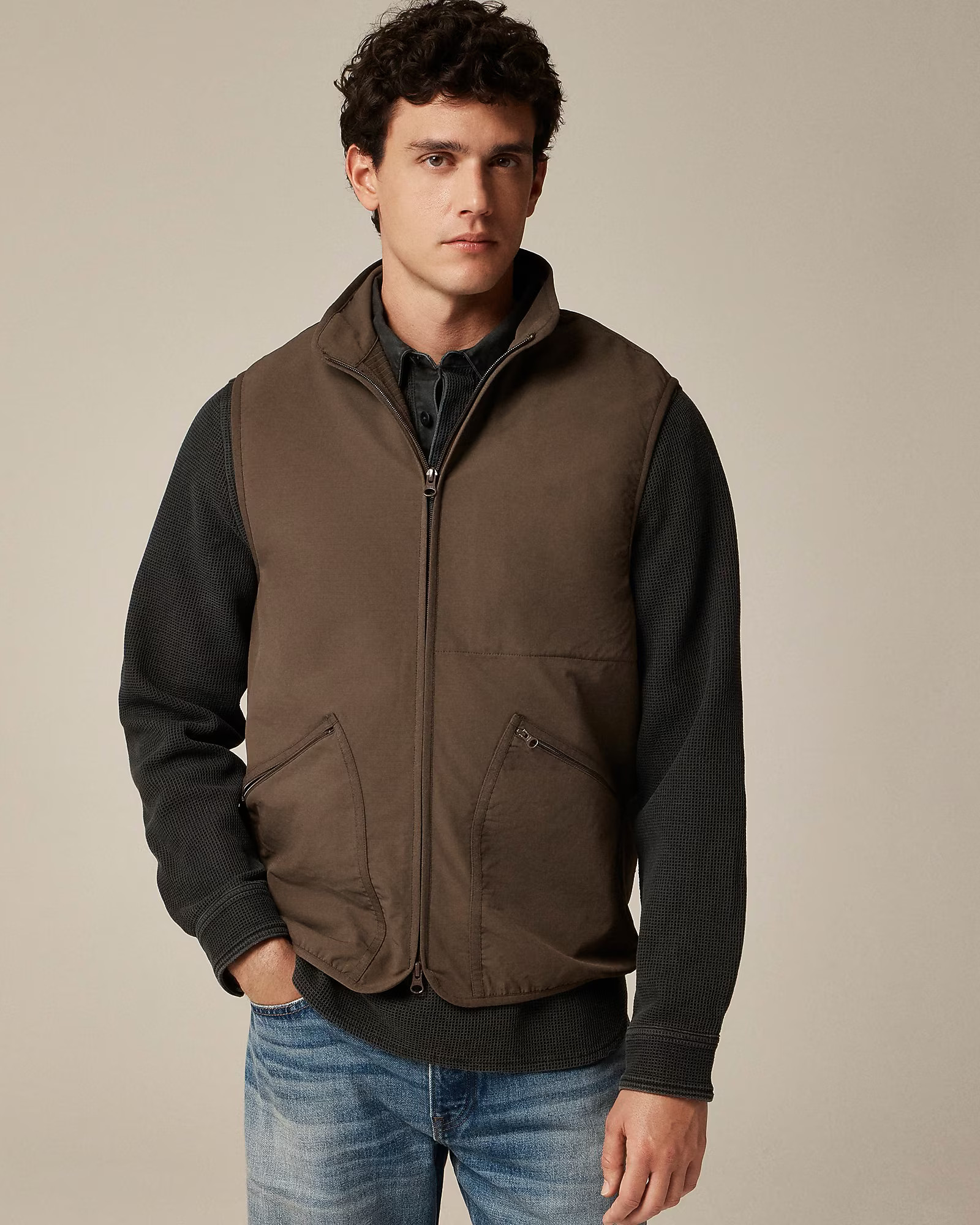 Stretch tech vest | J. Crew US