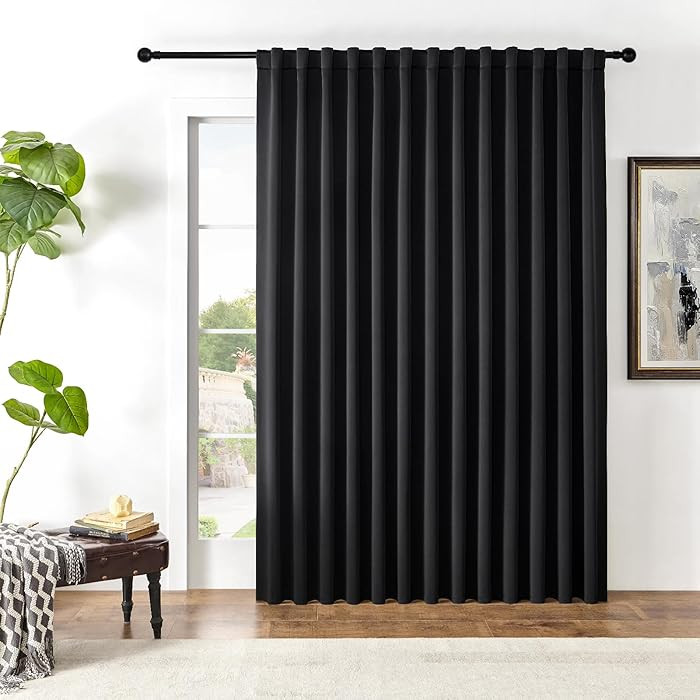 Joydeco Custom Blackout Curtains for Bedroom, 1 Panel Room Darkening Curtains & Drapes for Living... | Amazon (US)