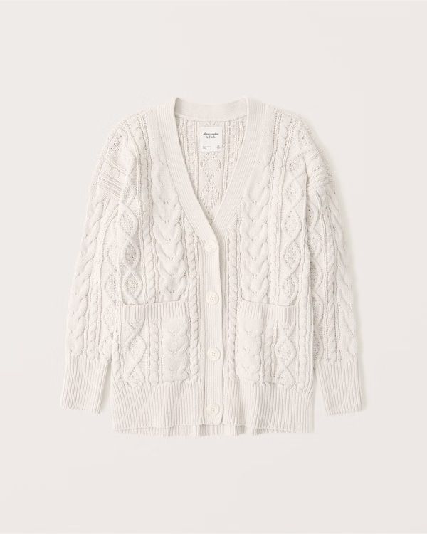 Women's Chenille Legging-Friendly Cardigan | Women's Tops | Abercrombie.com | Abercrombie & Fitch (US)