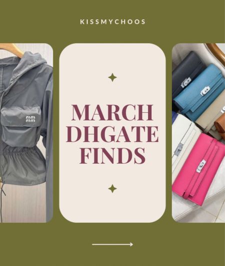 I spend hours on #dhgate so you don’t have to! 

Here are my favourite March finds. All items are well rated (though I encourage you to do your due diligence and message the seller for additional photos) and from sellers with positive ratings. 

Full details are on my blog: Kissmychoos.com/2024/03/march-2024-dhgate-finds.html

#LTKfindsunder100 #LTKshoecrush #LTKitbag