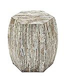 Deco 79 Mother of Pearl Hexagon Accent Table, 16" x 16" x 16", Multi Colored | Amazon (US)
