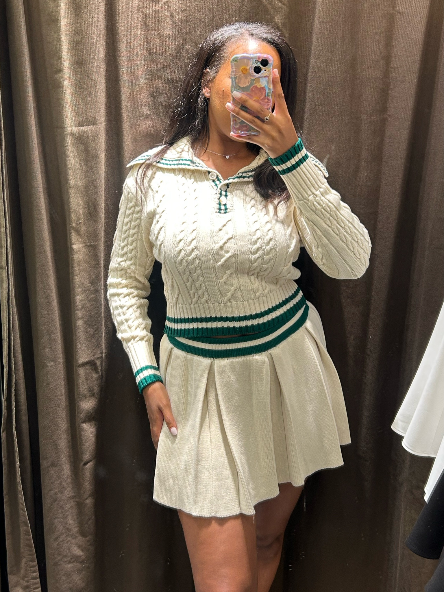 Cable knit sweater & the matching mini skirt 

#LTKFindsUnder100 #LTKStyleTip #LTKParties