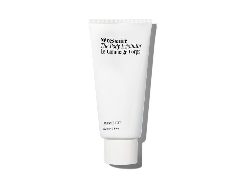 Necessaire The Body Exfoliator - With Bamboo Charcoal - Fragrance-Free | Violet Grey
