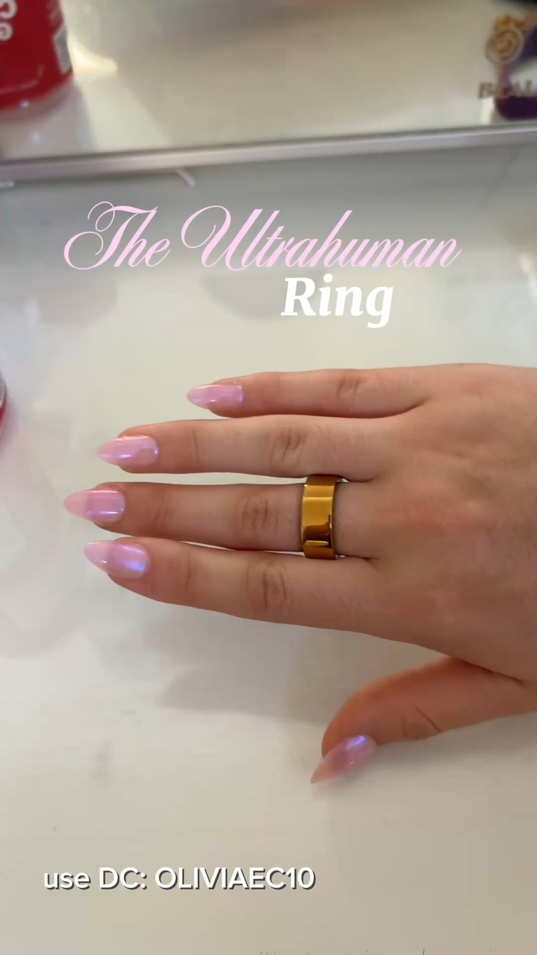 use DC: OLIVIAEC10 on the ultrahuman site 

#LTKaustralia #LTKgiftguide #LTKfitness