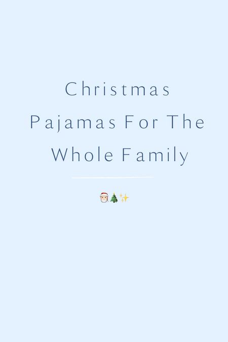 Who’s excited for matching Christmas pajamas this year? After scouring the internet, I found Petite Plume has one of the widest holiday collections with different prints and colors to choose from! Also loving Lake Pajamas’ classic holiday print this year. ‘Tis the season! 🎄✨🎁

#christmas #holidays #holiday #pjs #christmasjammies #christmaspjs #matchingpjs #matchingpajamas #christmaspajamas #holidaypjs #matchingholidaypjs #familypajamas 

#LTKbaby #LTKfamily #LTKHoliday