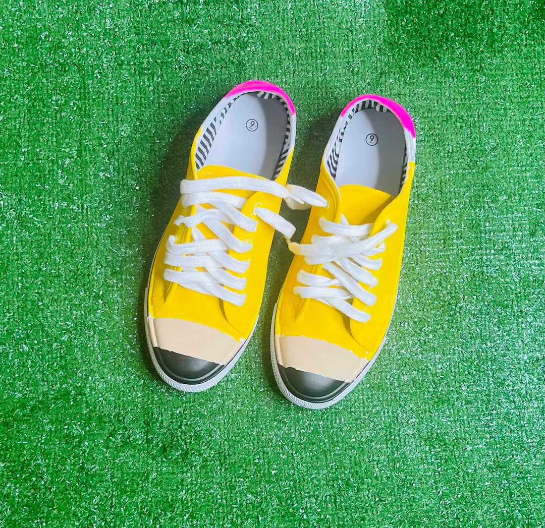 Teacher Pencil Shoes | Etsy (US)