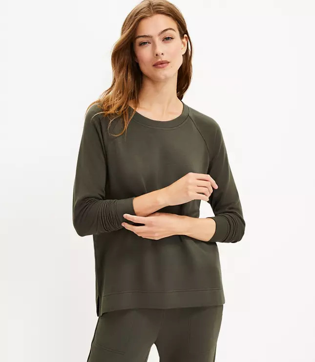 Lou & Grey Signaturesoft Sweatshirt | LOFT