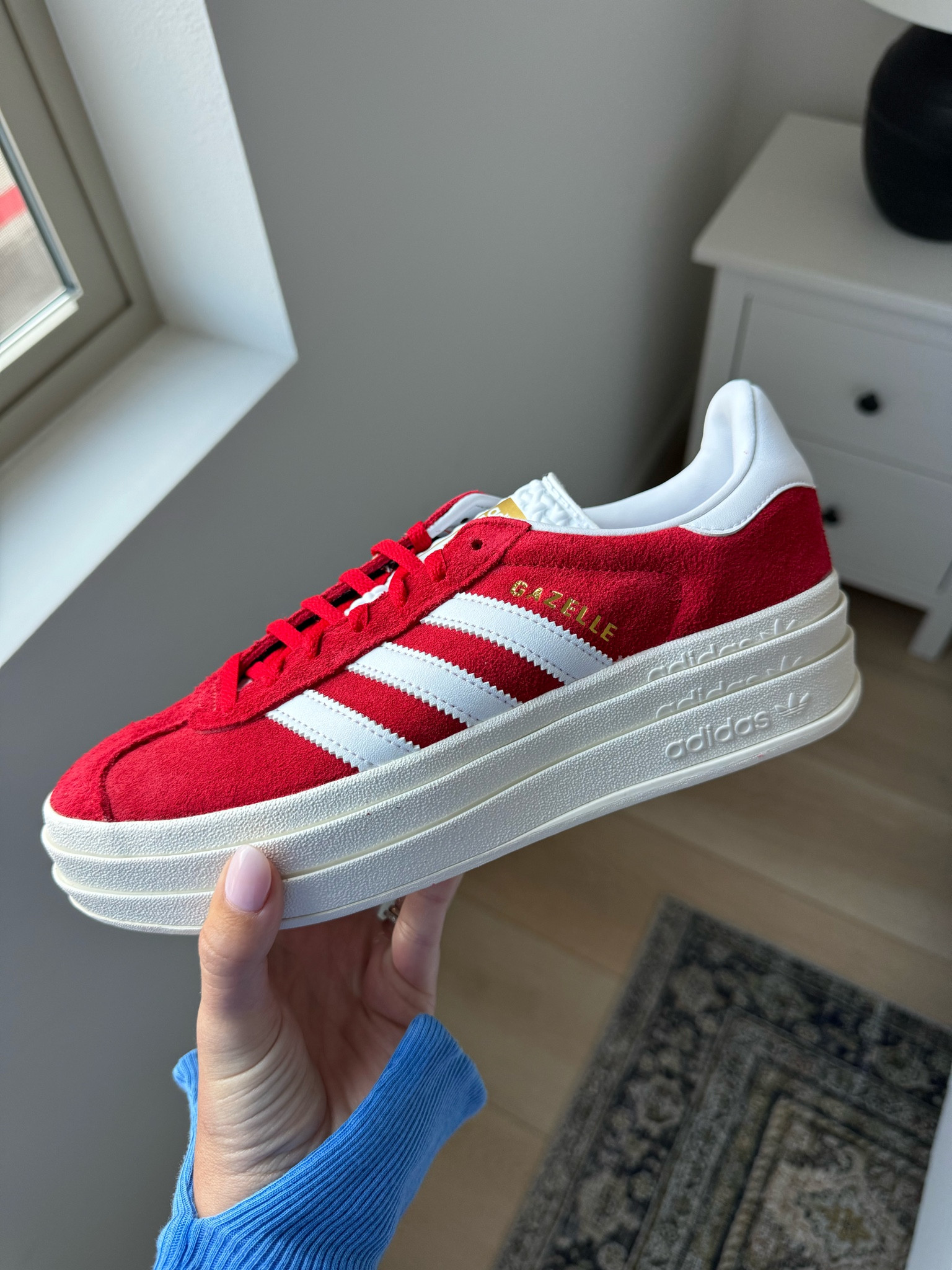 STOOOONNINNN🍒💥🍓💋 love the pop of red this show gives! 
size down 1 full size!! 

#LTKMidsize #LTKShoeCrush #LTKSeasonal