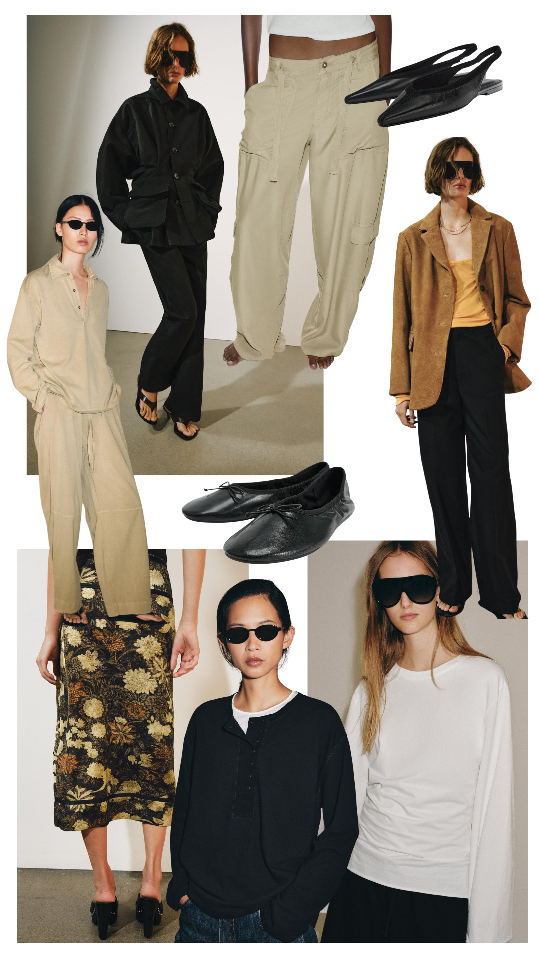 Current Zara Favourites
| Ballet Flats | Balloon Trousers | Cotton Long-Sleeve | Linen Henley | Floral Skirt | Cargos 

 #LTKuk #LTKsummer #LTKautumn