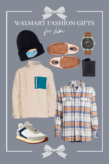 Walmart fashion gifts for him! With so many affordable gift options in the finder, Walmart has you covered this holiday season! #walmartpartner #walmartfasion 

#LTKHoliday #LTKmens #LTKSeasonal