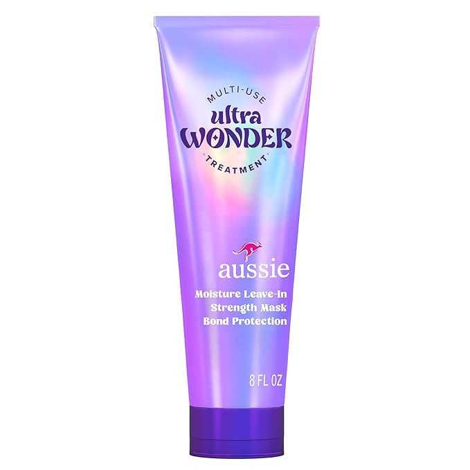 Aussie Ultra Wonder Treatment Leave-In and Pre-Wash, with amino acids, for All Hair Types and Cur... | Amazon (US)