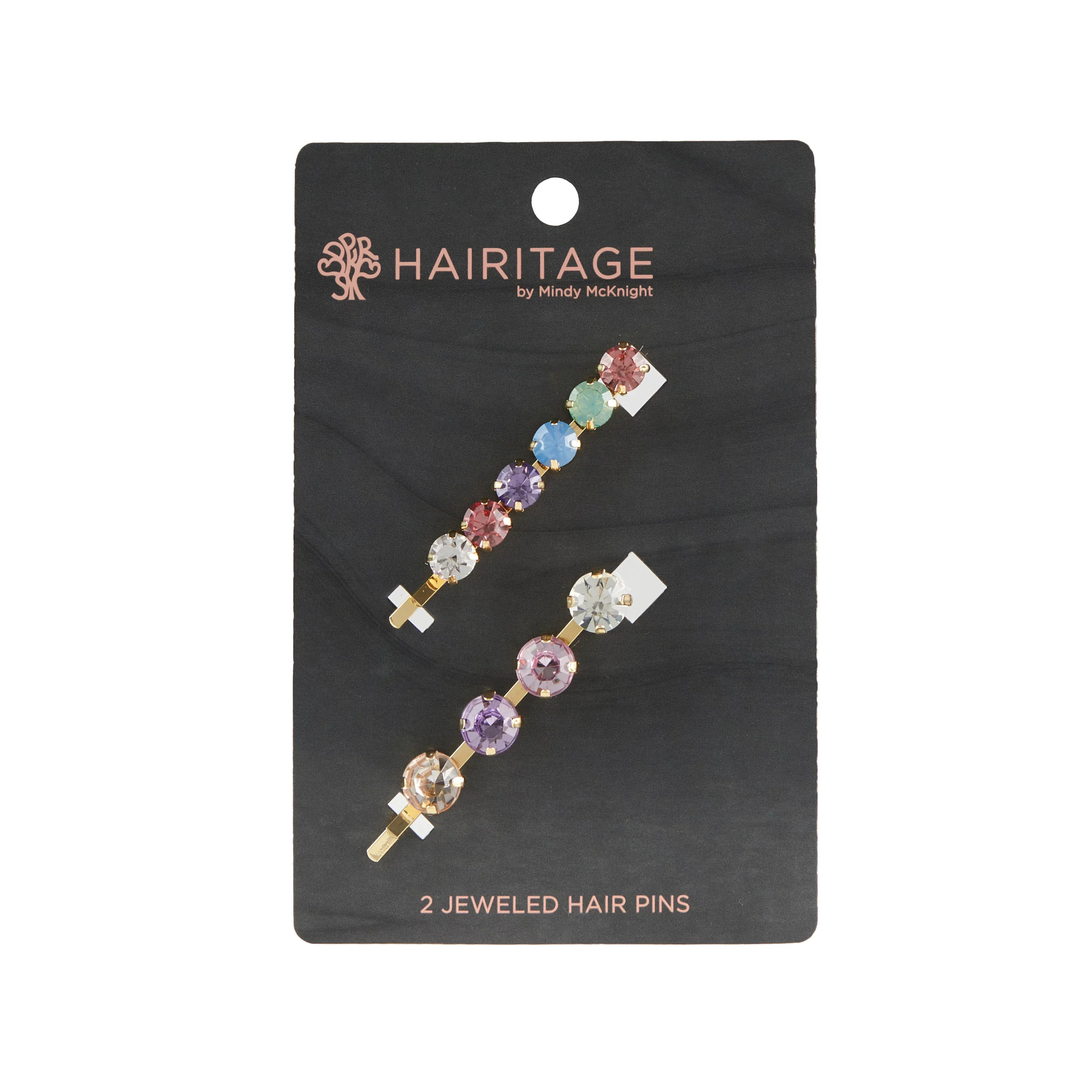 Hairitage Slide-Proof Jeweled Bobby Pins for Women & Girls  | Decorative Hair Styling Bobby Pins ... | Walmart (US)