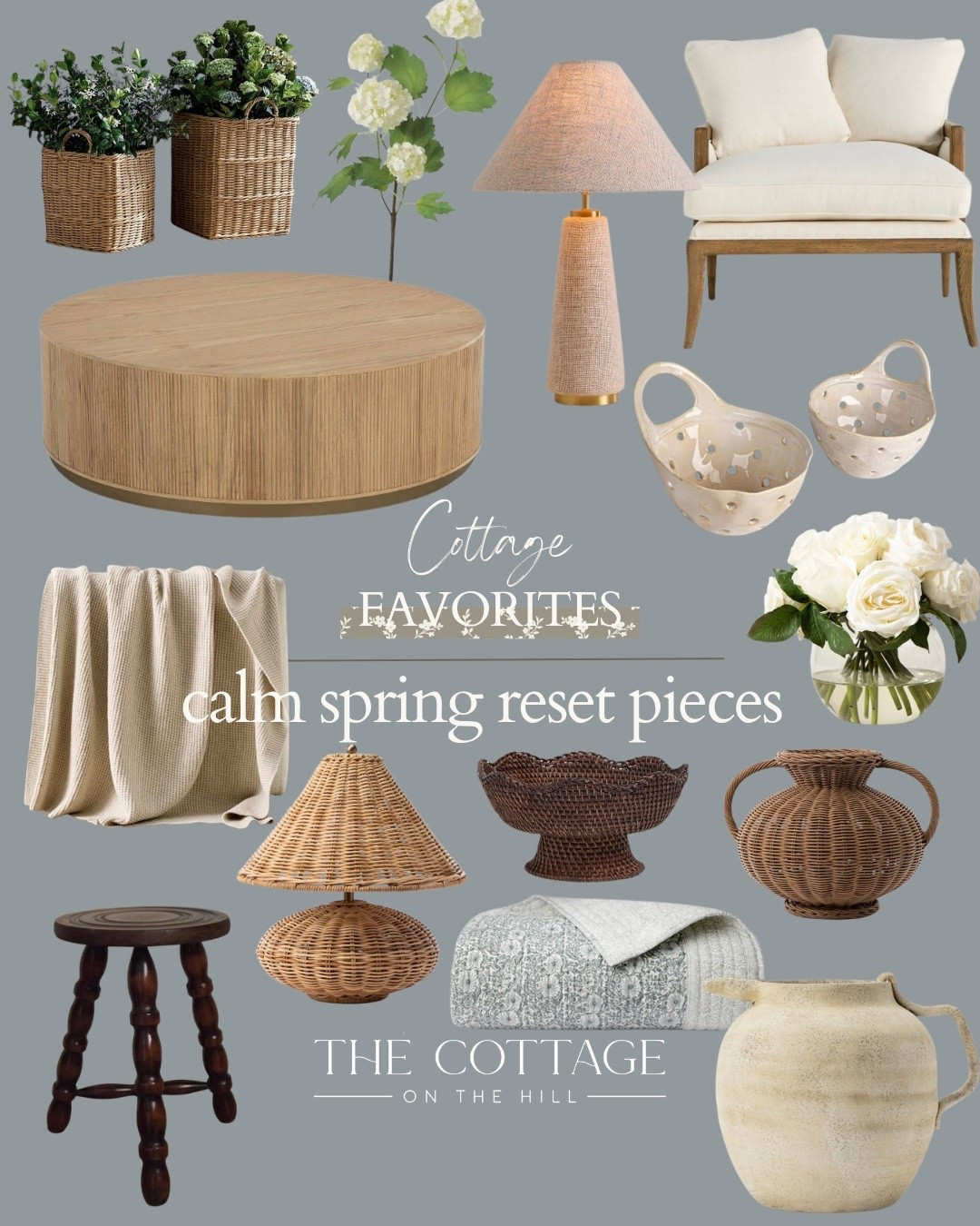 Here is a roundup of some calm spring reset pieces. The goal is to soften, lighten, and layer with these pieces. 

#LTKHome