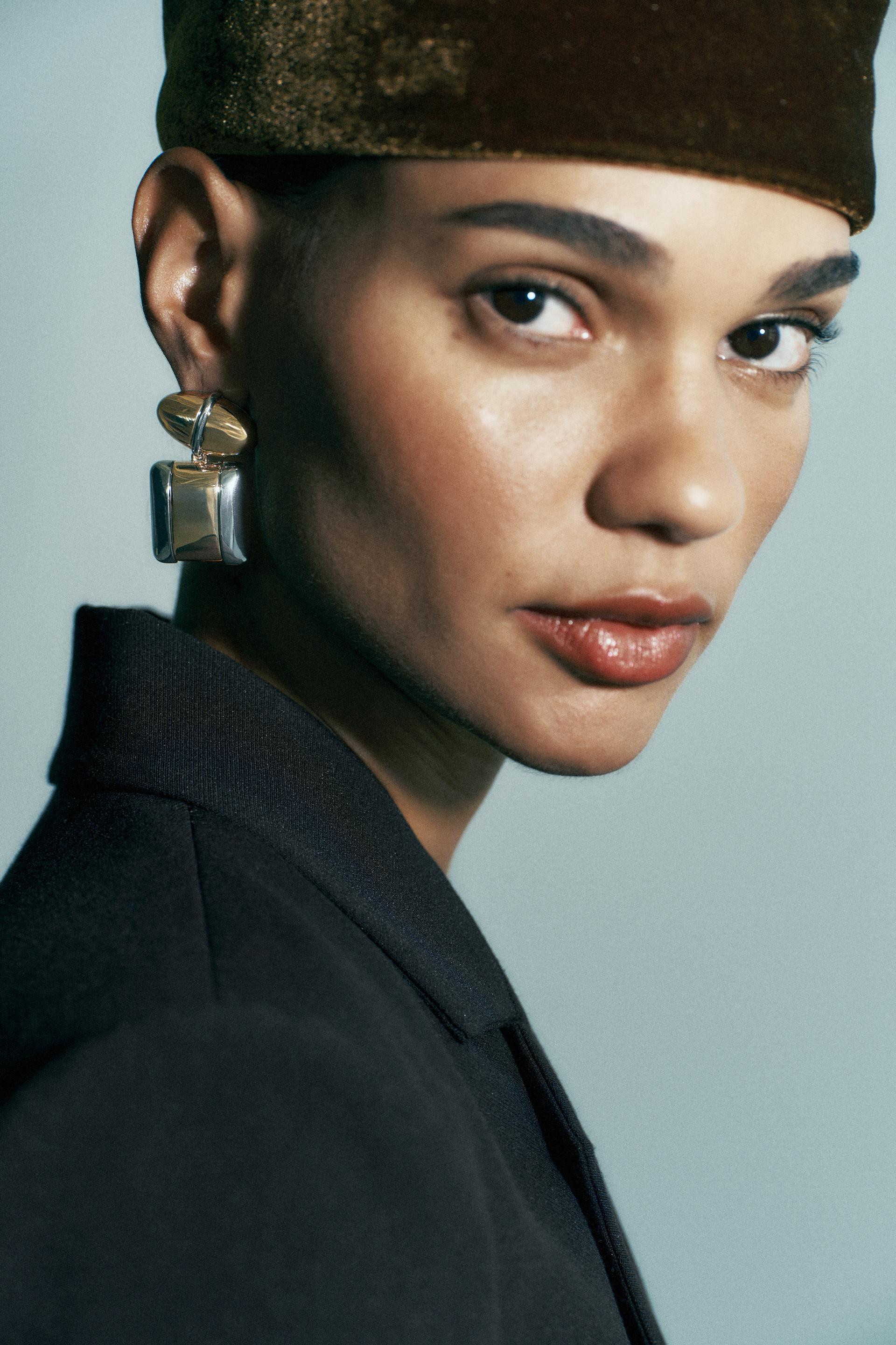 COMBINED METALLIC EARRINGS - Gold / Silver - M | Zara US