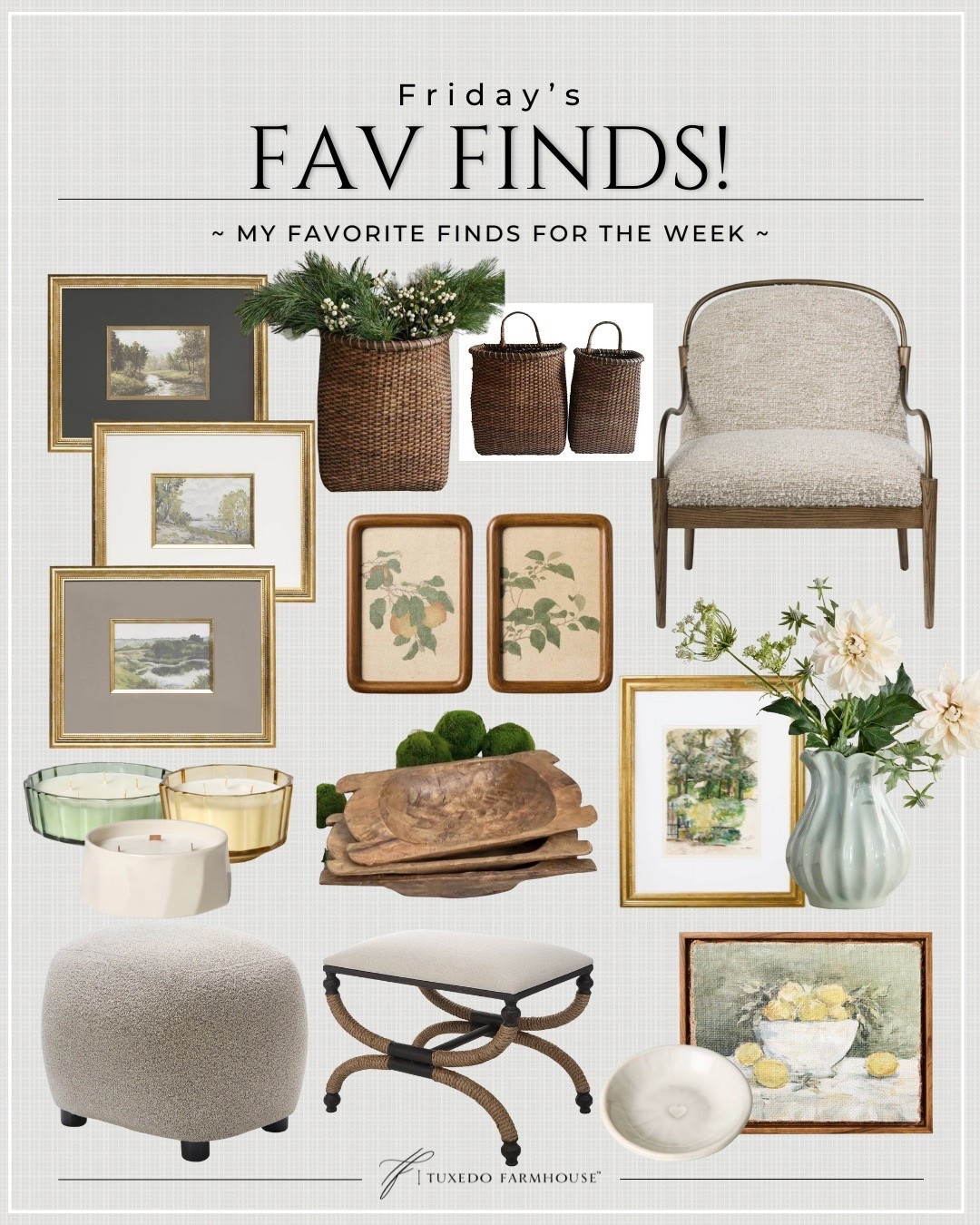 My favorite home decor finds this week. All of this art is affordable and great for an after holiday refresh  

#LTKHome #LTKSeasonal #LTKFindsUnder50