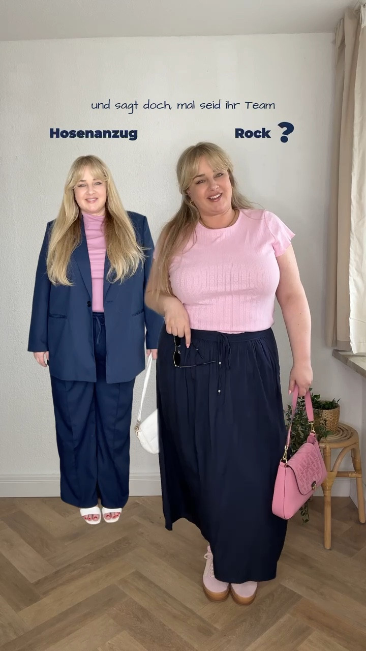 Hosenanzug oder Rock? 💗💙

20% sparen mit dem Code: OSTERN26 
nur bis 6.4. einmalig pro Kundin in der App bei Bon Prix einlösbar

#rock #anzug #spring #plussizefashion

#LTKdeutschland #LTKplussize #LTKspring