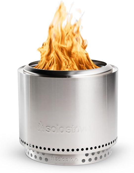 Solo Stove Bonfire with Stand | 19.5" Smokeless Fire Pit, Removable Ash Pan | Portable Stainless ... | Amazon (US)