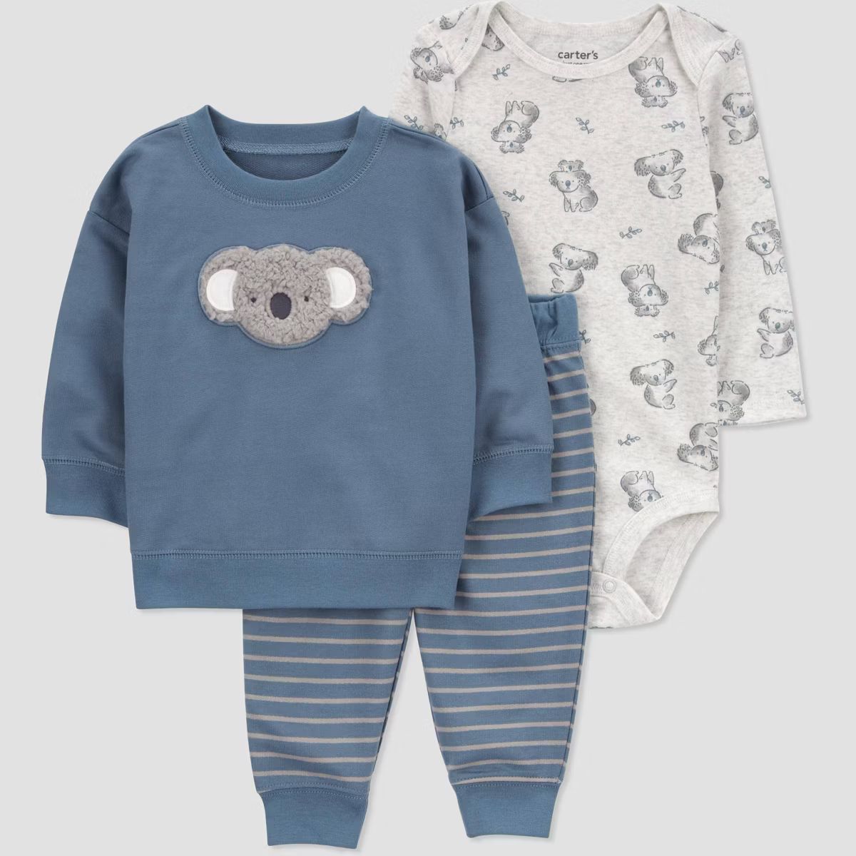 Carter's Just One You® Baby Boys' Koala Top & Bottom Set - Blue | Target