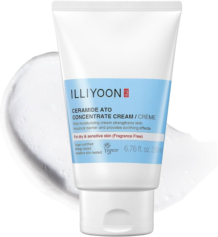 Illiyoon Ceramide Ato Concentrate Cream | Moisturizer for Dry & Sensitive Skin, 100hr Lasting Hyd... | Amazon (US)
